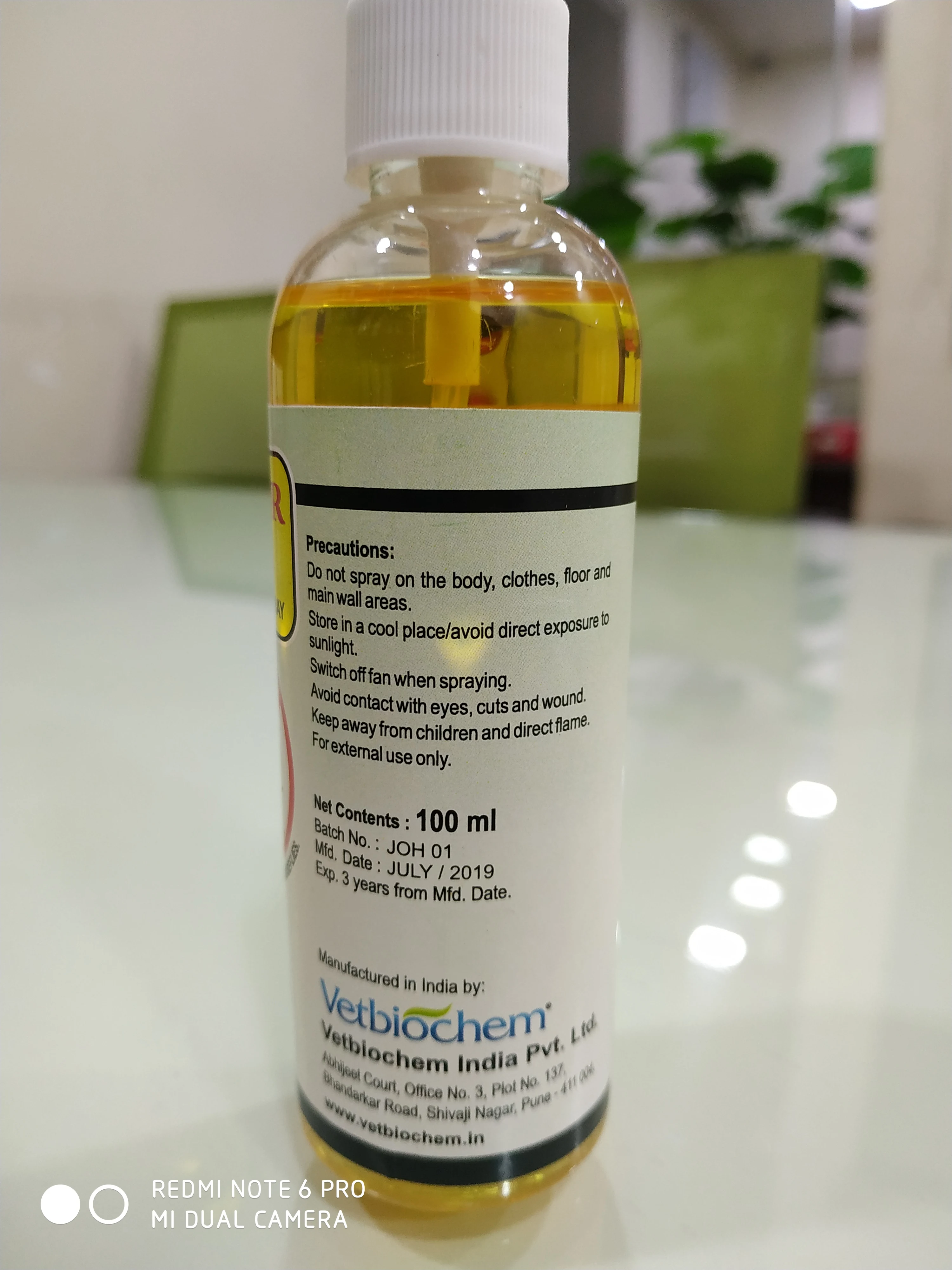 
Ekayur Herbal housefly repellent spray 