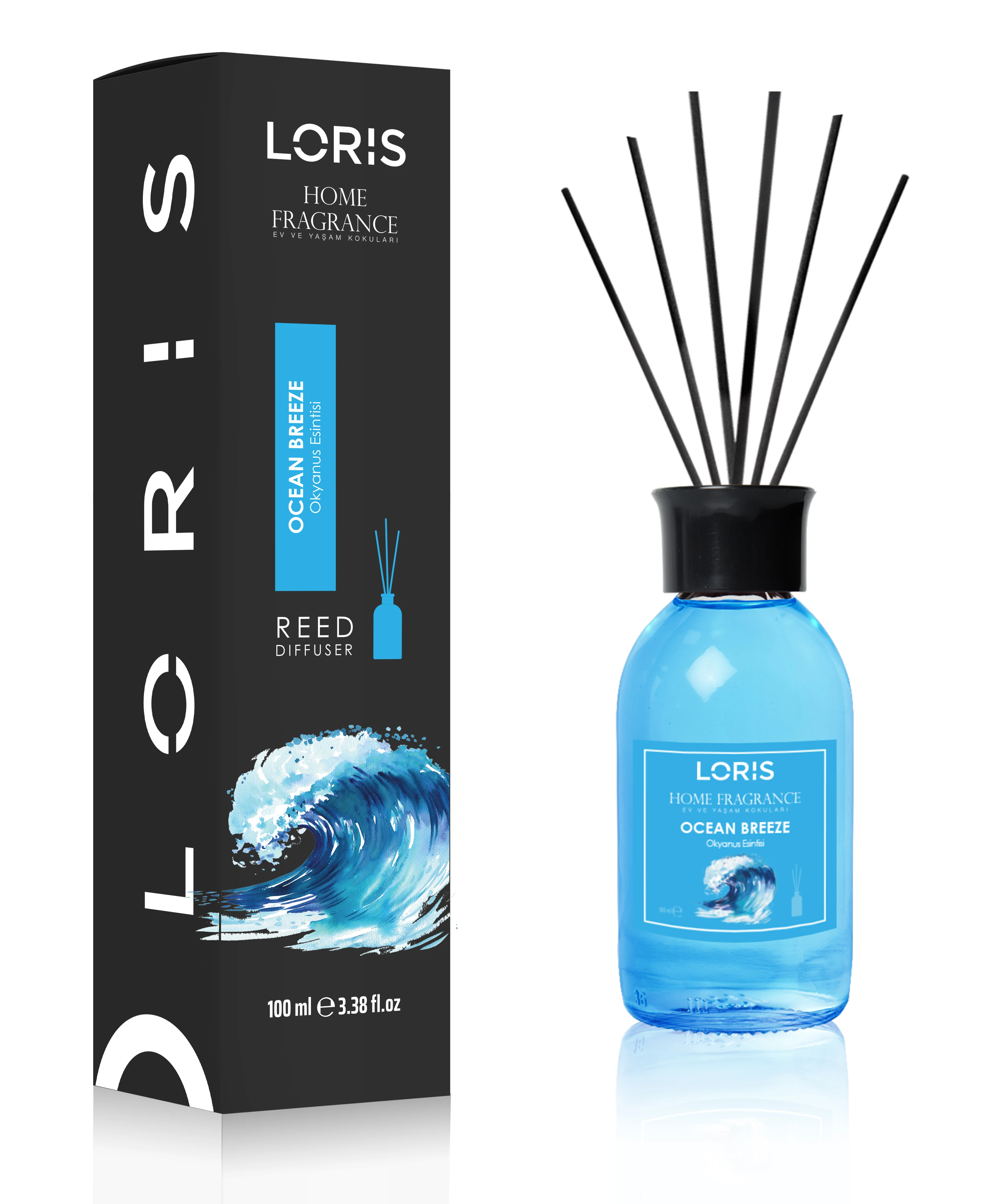 100ML LORIS REED DIFFUSER AIR FRESHENER FRAGRANCE MELON LORIS PERFUME FOR WHOLESALE YELLOW COLOR ORIGINAL BRAND