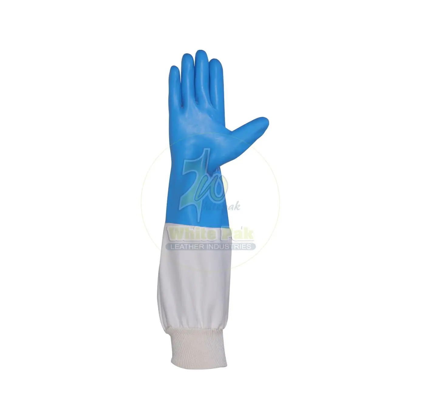 Twill Lining Beekeeping Gloves Deluxe Quality Custom Design Latex Customized Color EN420,EN388 WP 665 BG 50 Pairs WHITEPAK PK