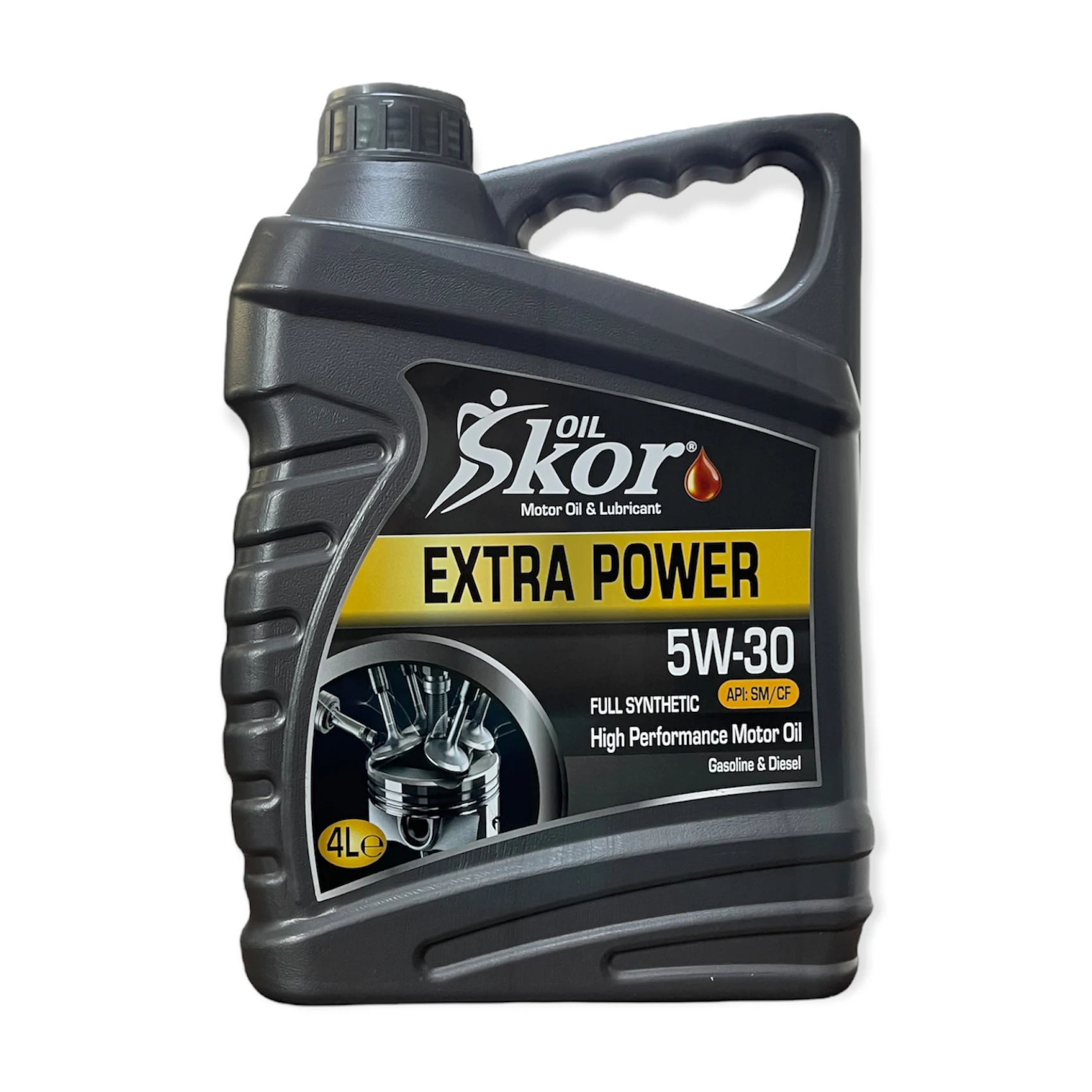 SkorOil Full Syntectic 5w30 SM/CF Extra Power High Performance Motor Oil Premium Series 4 Liter Engine Oil Lubricants