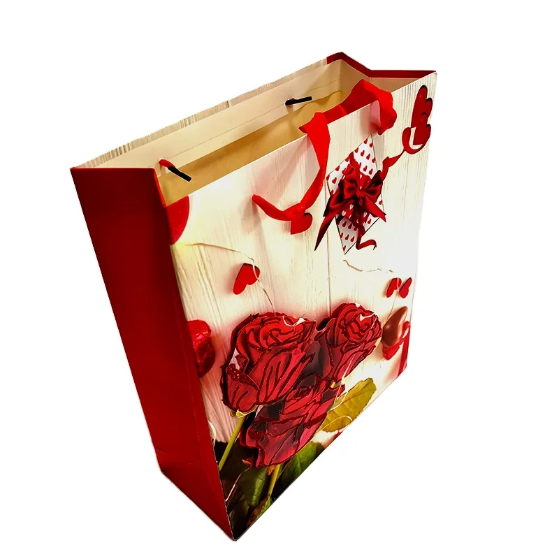 High-end handbag  Environmental protection bags Cartoon paper bag