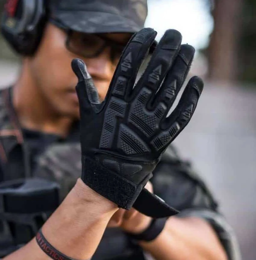 Тактические перчатки военные резиновые с твердыми костяшками тактические армейские для активного отдыха