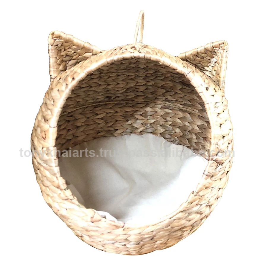 Elephant Hamper Storage Basket Hot Trend Eco- Friendly Handmade Storage Seagrass Wicker Animal Water Hyacinth