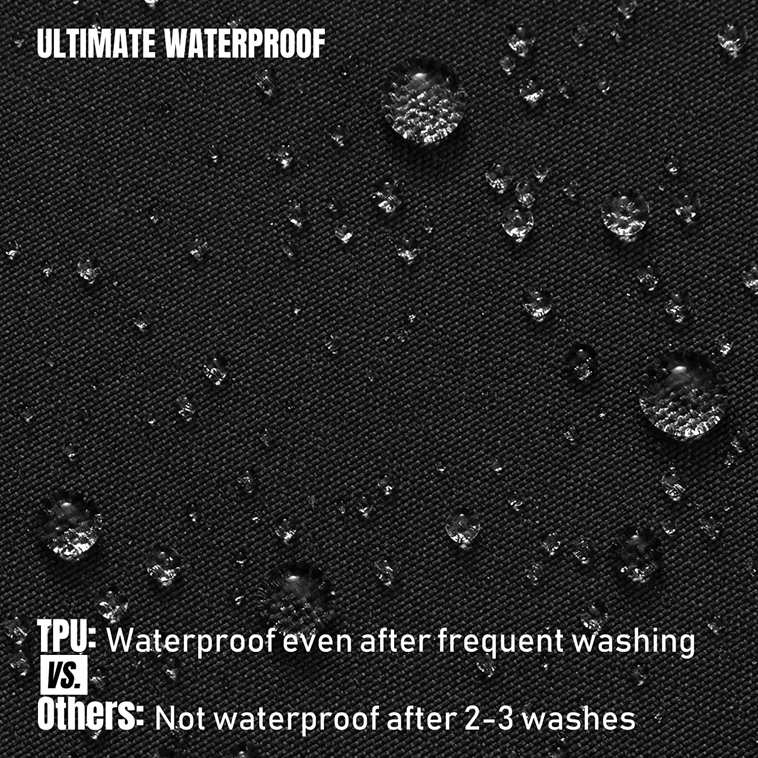 Waterproof Fabric Shower Curtain or Liner Breathable TPU & Machine Washable