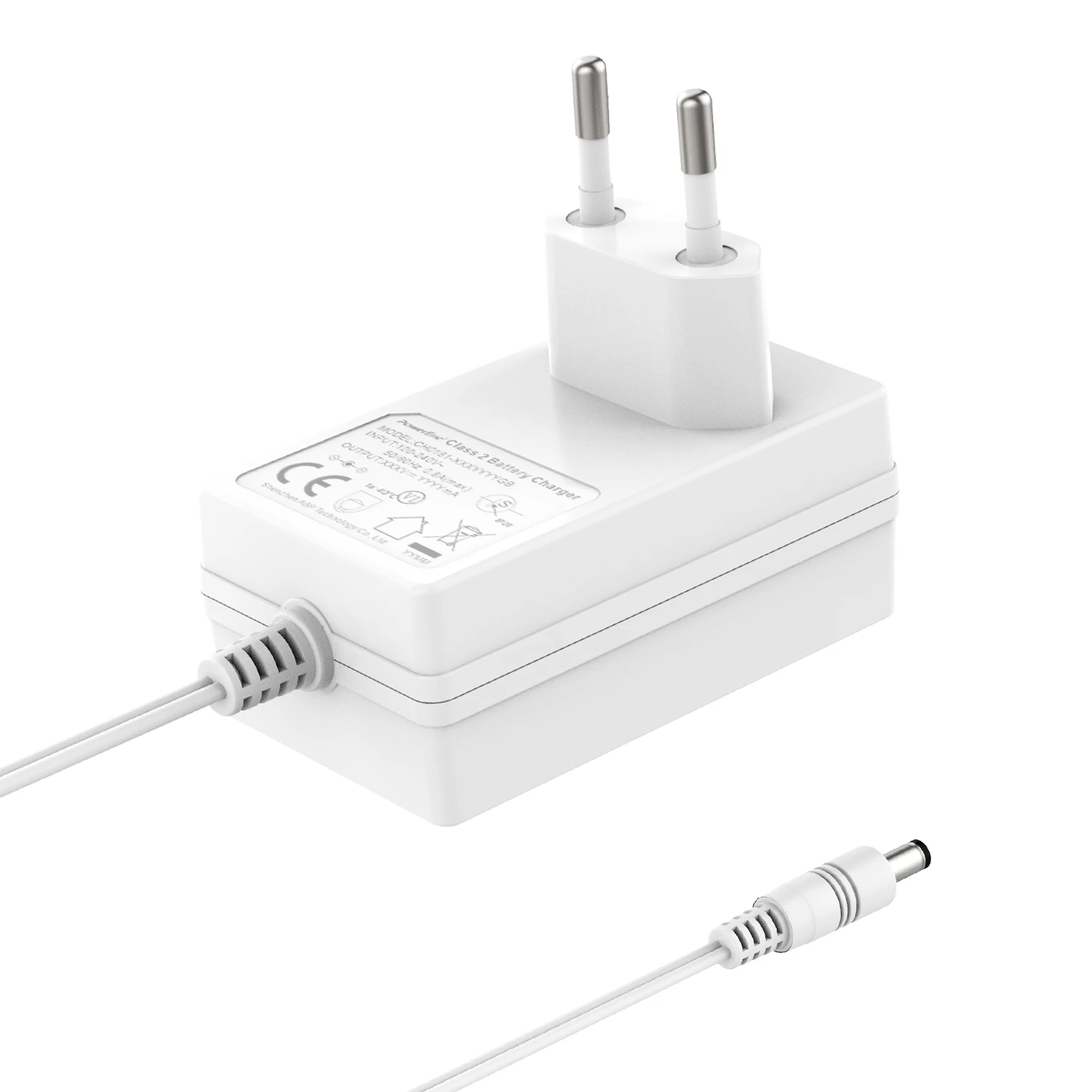 Factory Input Ac 100-240v   AC-DC Output  8.4V 9V 12V 14.4V 24V  portable charger for rechargeable Poli buit-in led light