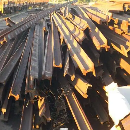 
HMS 1 2 Used Railway Track in Bulk Used Rail Steel Scrap 