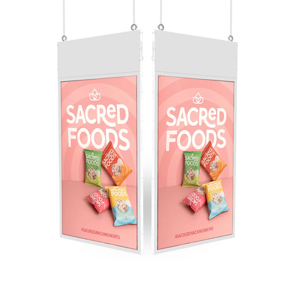 
55 дюймов 2500 нит открытый ЖК-дисплей с сенсорным управлением и двойными бортами цифровой экран для рекламы на открытом воздухе 