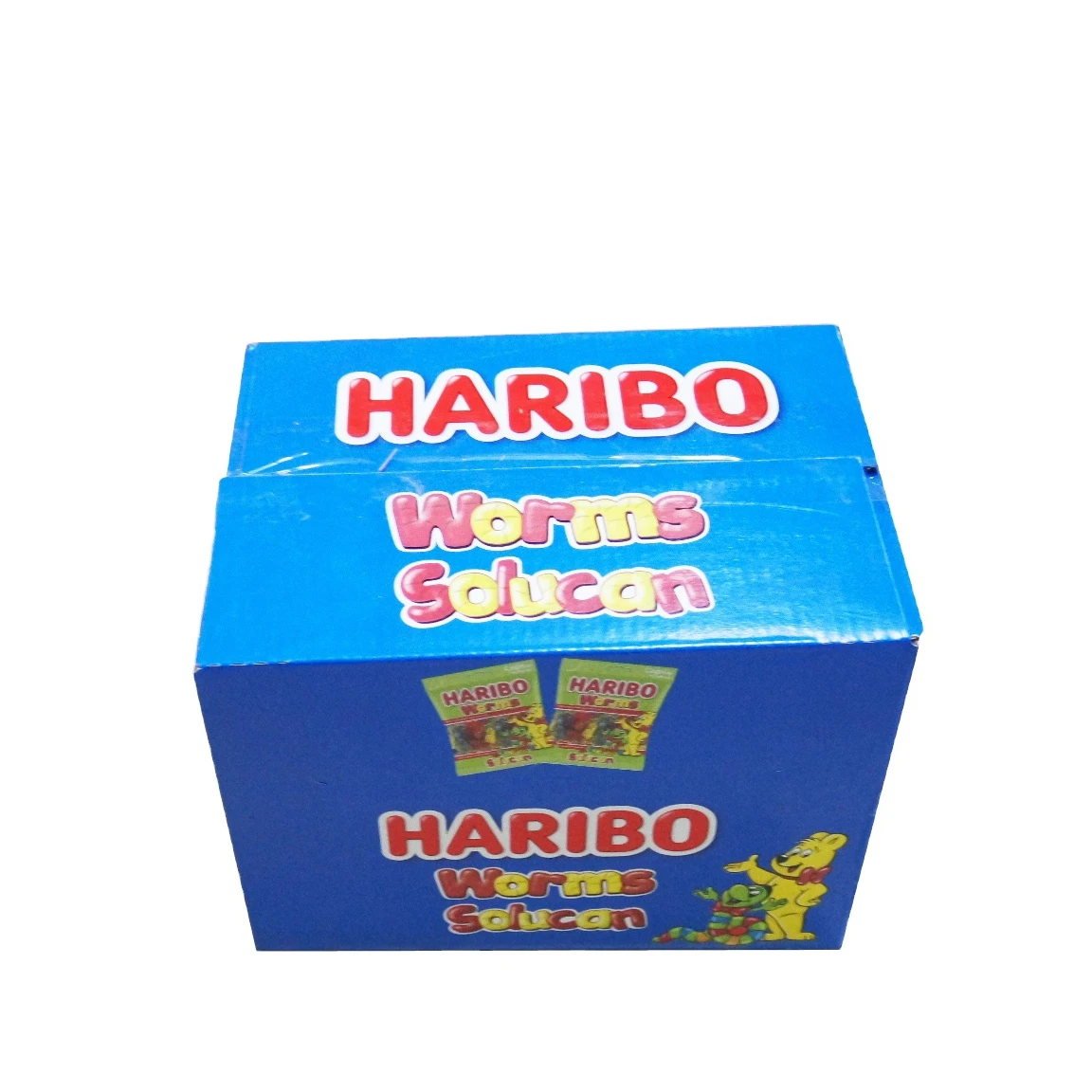
Harybo Halal Worms 17g. Jelly Candy 