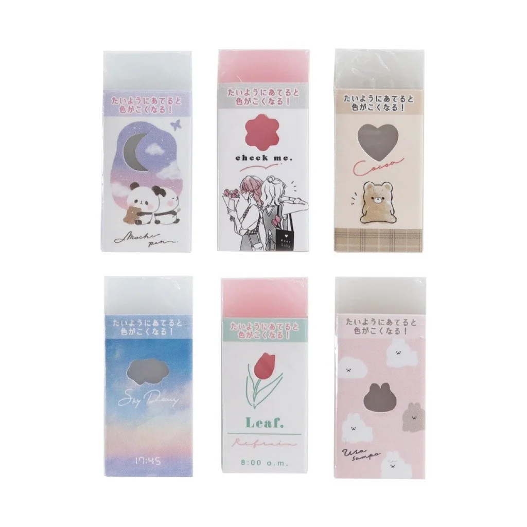 Для камио STA-2041 японский ручной росписью ластик который изменит цвет после солнца