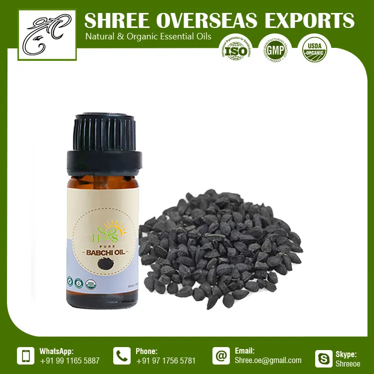 100% Pure Organic Babchi Seed Oil