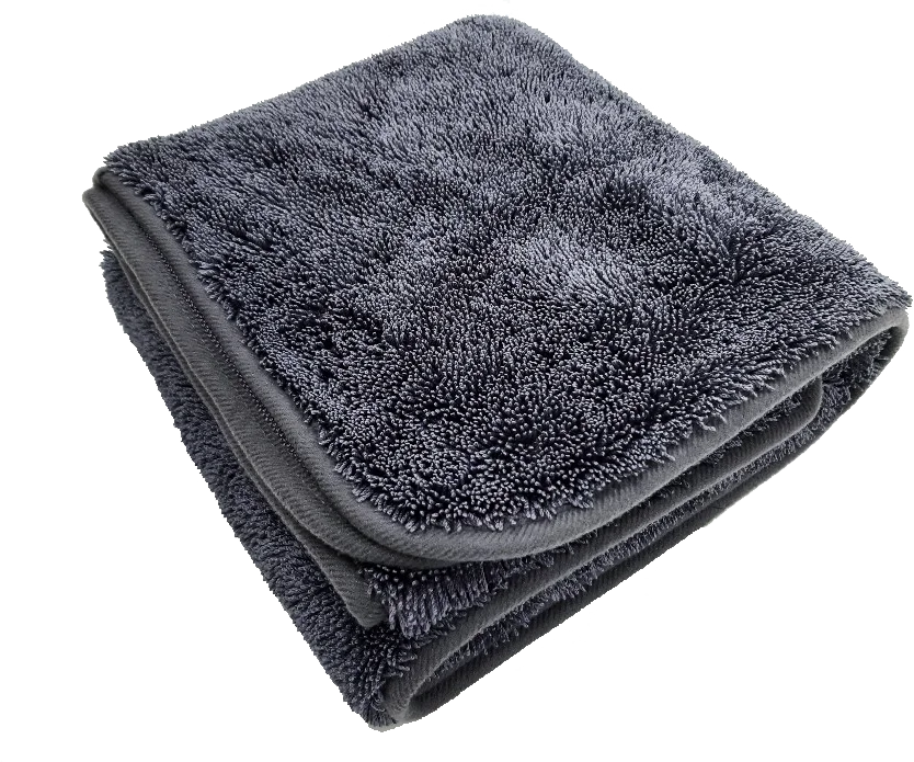 KOREAN PREMIUM TWIST MICROFIBER CAR DRYING TOWEL 550GSM 73x90cm Extra Large Quick Absorption High Pile Soft Suede Edge