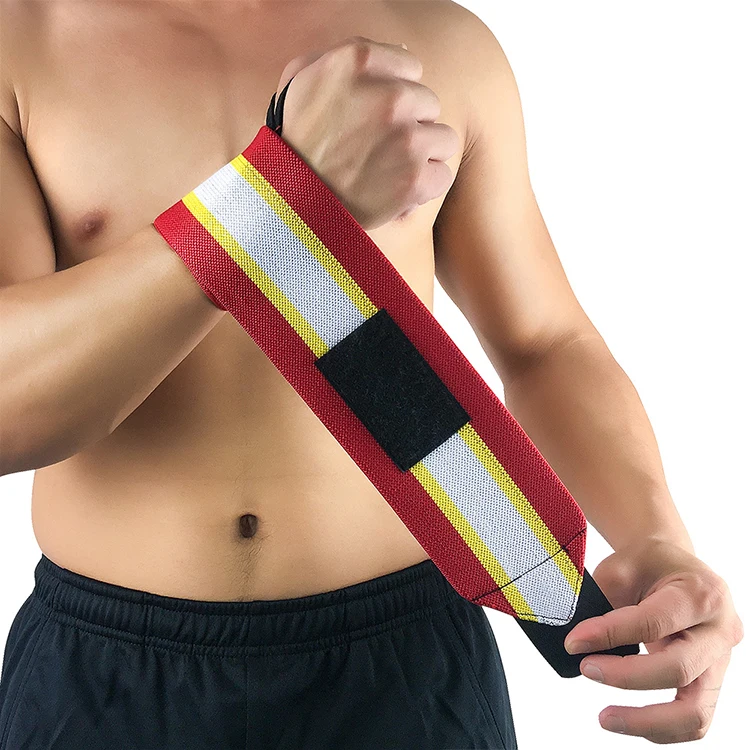 OEM Boxing Bandages Elasticity Breathability Stability Custom Logo Boxing Hand Wraps For Men