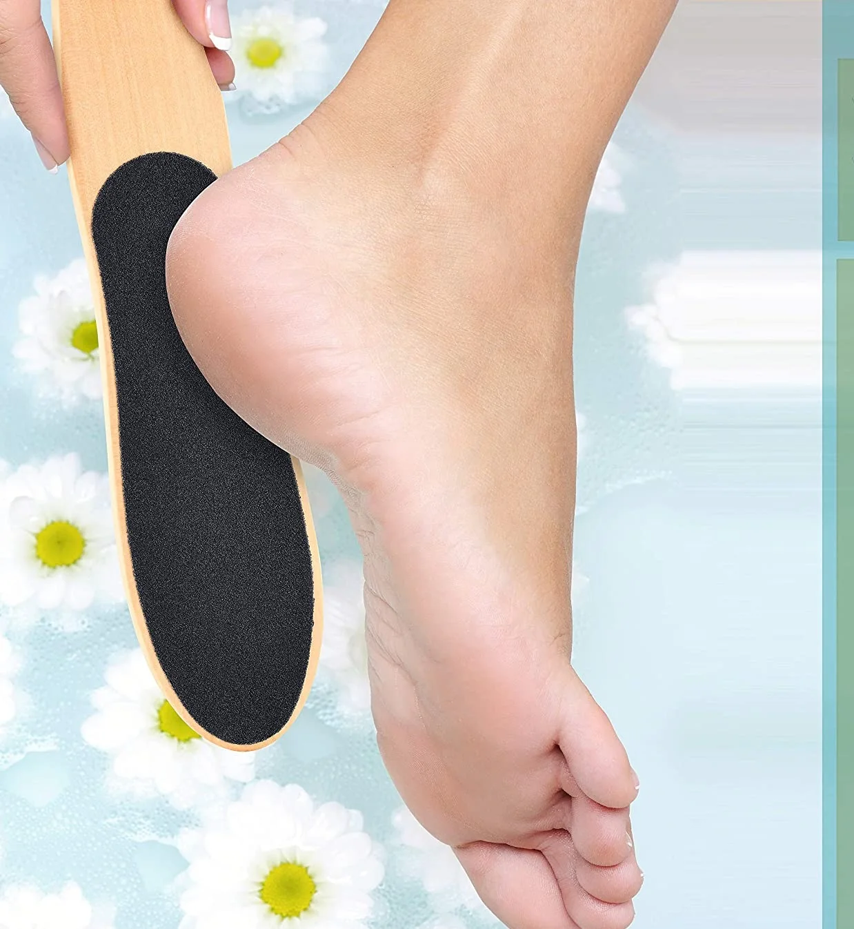 Деревянная пилка для ног средство удаления мозолей педикюр Рашпиль