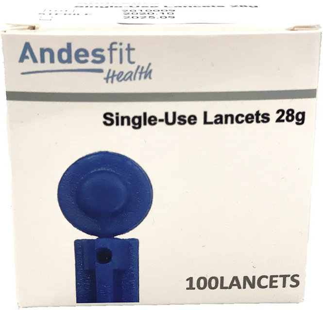 
ADF-LAN28g Blood Glucose Medical Laboratory Consumables Disposable plastic sterile blood lancet 