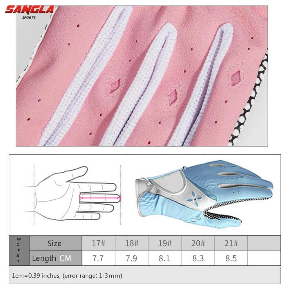 Golf Gloves Professional Printed Logo Cabretta Leather Golf Gloves High Quality Bulk Quantity With Low Prices