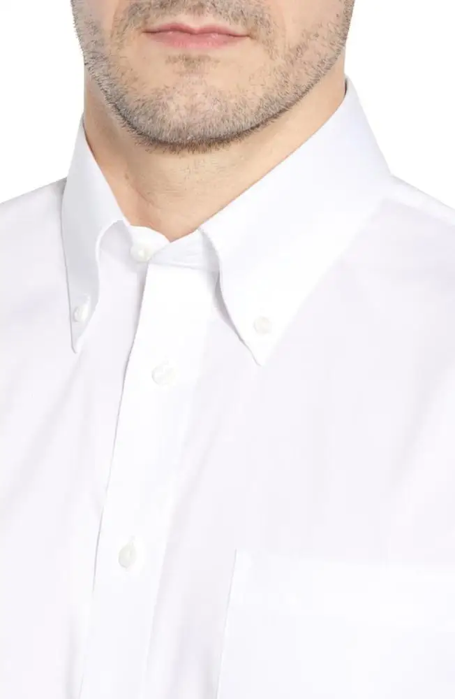 Мужская классическая рубашка с длинным рукавом, от оригинального поставщика