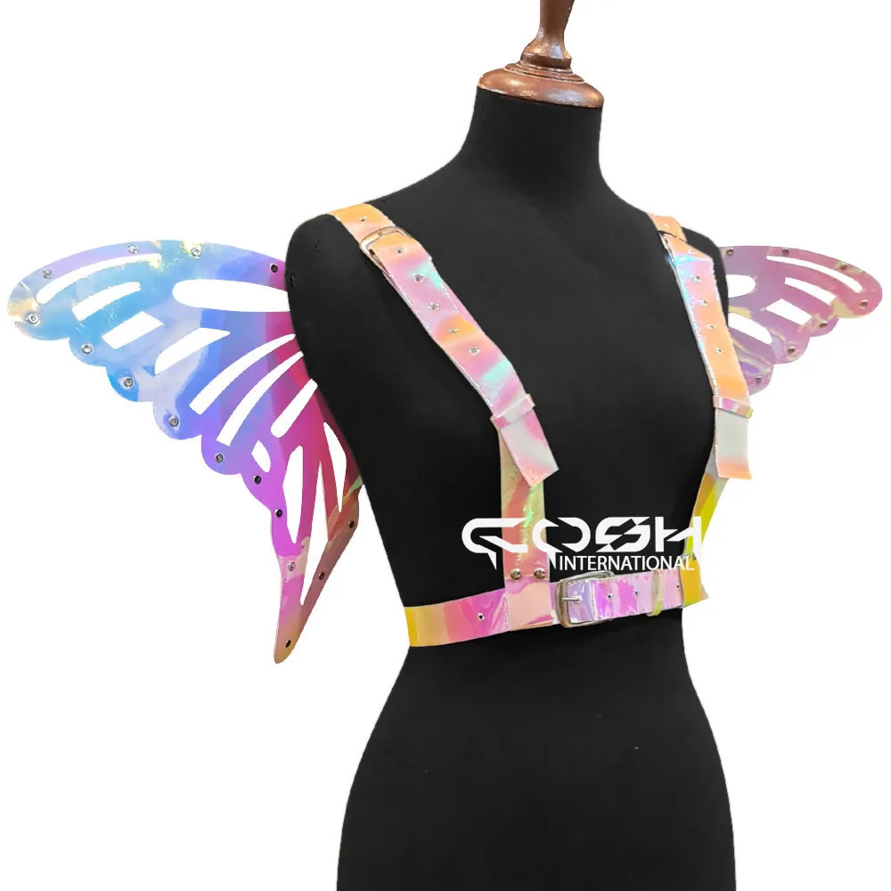 Holographic Ladies Body Harness Supplier From Sialkot Pakistan