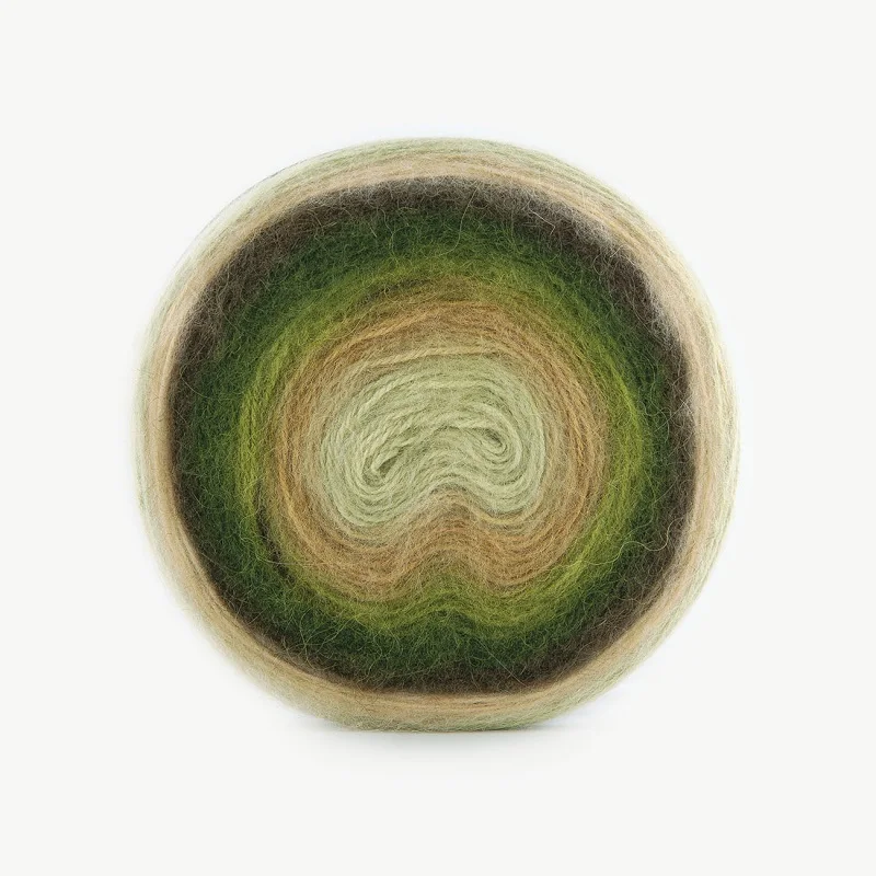 Manas Wholesale Pastel Amazing Wool Acrylic Yarn Cake Yarn For Knitting And Crochet