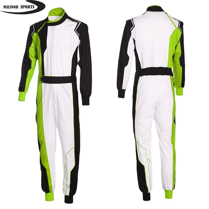 Высококачественный дизайнерский собственный гоночный костюм для картинга чистый сублимированный мужчин и женщин