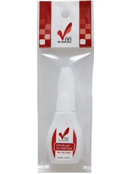 Korea VIVI Nail Glue 15g with Brush