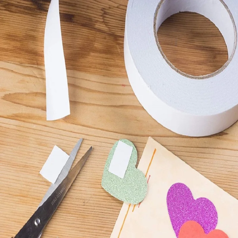 Office Adhesive Tape Double Sided Adhesive Tape Paper Fixing Sealing Double Side Tape From VietNam Best Supplier