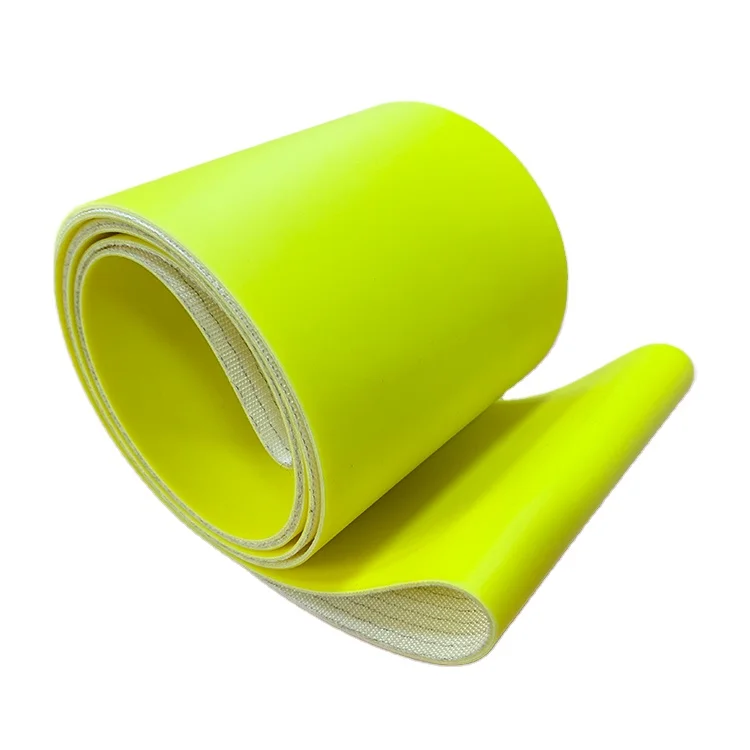 China Hot sale PVC / PU flat conveyor belt price