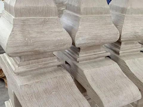 Высококачественный современный дизайн обеденный стол большого размера с мраморным эффектом для дома и сада наружного использования ручной работы во Вьетнаме