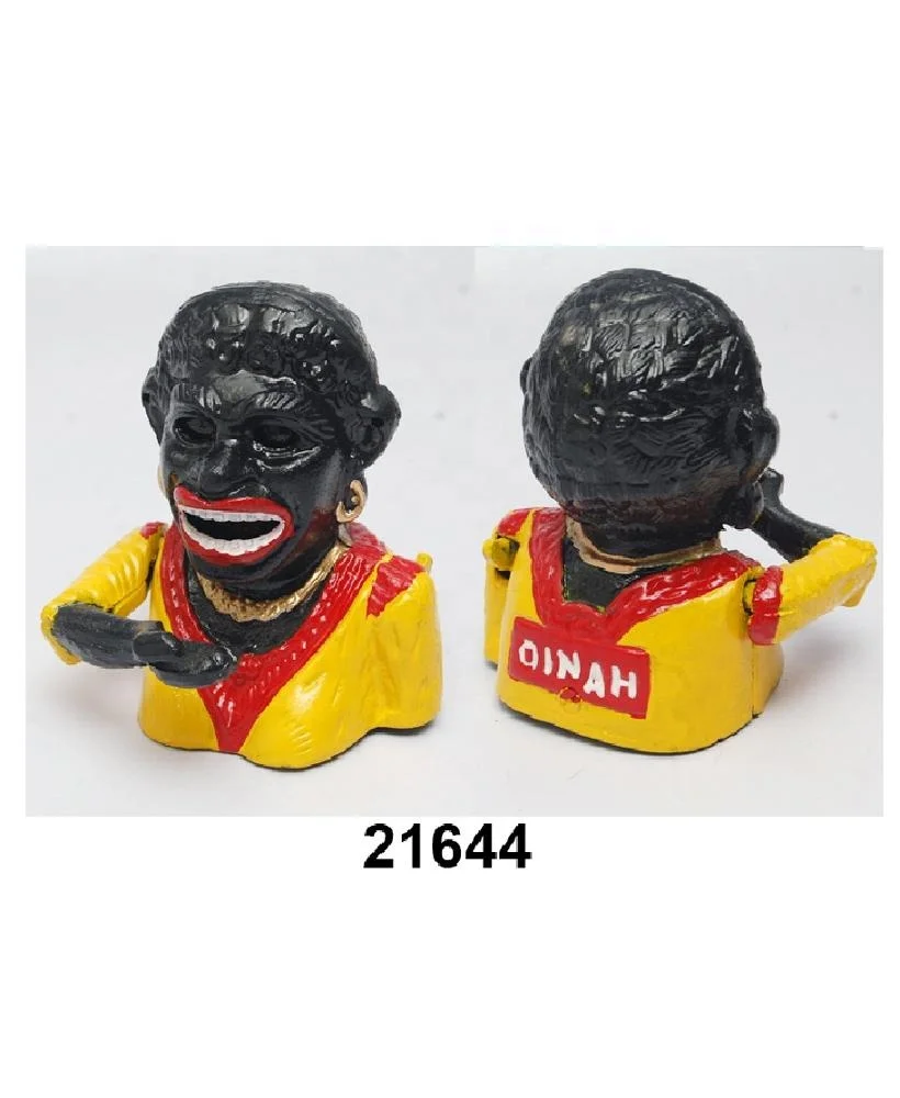 Cast Iron Money Bank Manufacturer (Lady)