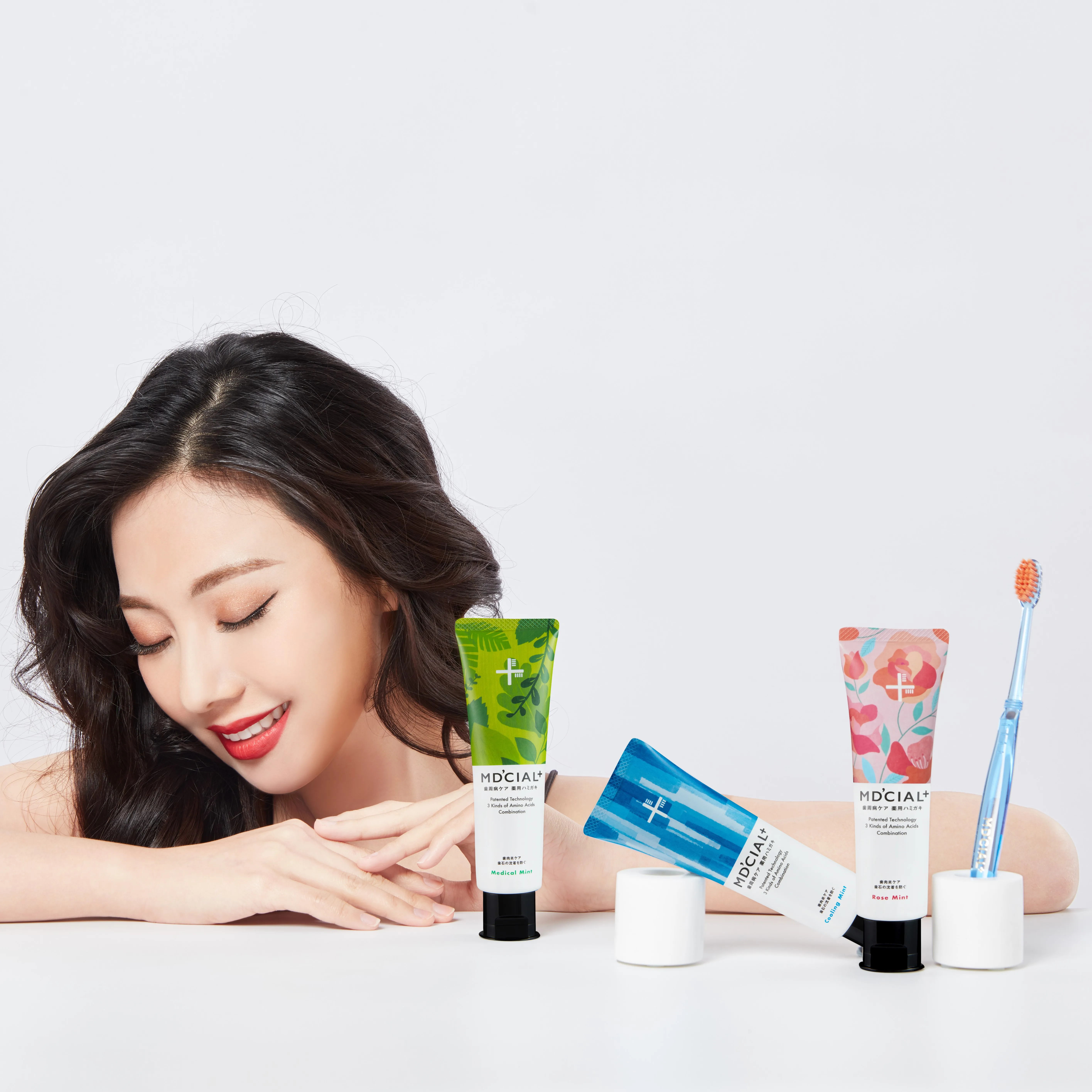 Hot Sale Works Against Inflammation Mint Flavored Tooth Paste Mint Toothpaste