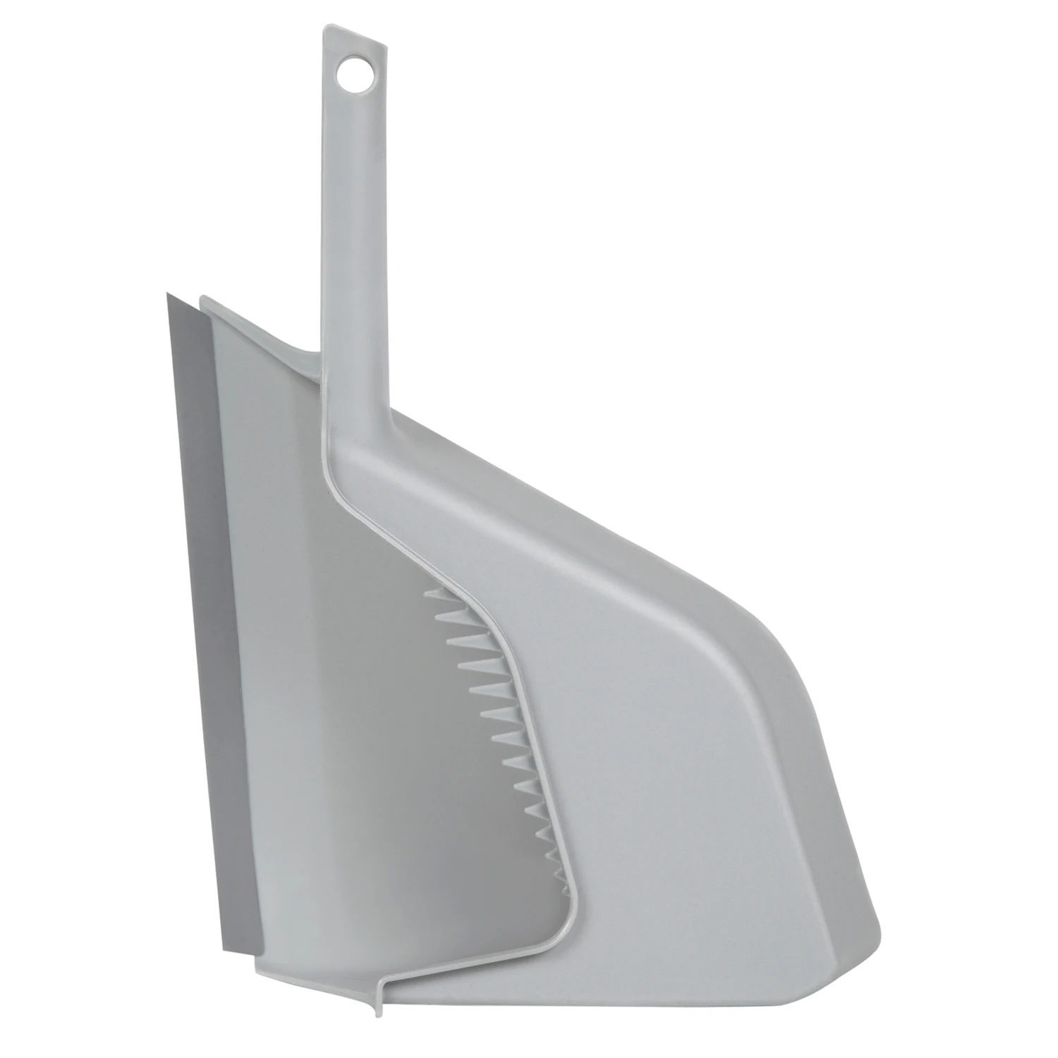 Plastic Dustpan with Broom Holder Hanger and Rubber | Made in Italy