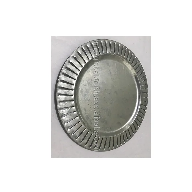GALVANIZED TIN METAL CHARGER PLATE HIGH QUALITY AND BEST MANUFACTURING IN WHOLE SALE PRICE TOP SELLING METAL CHARGER PLATE