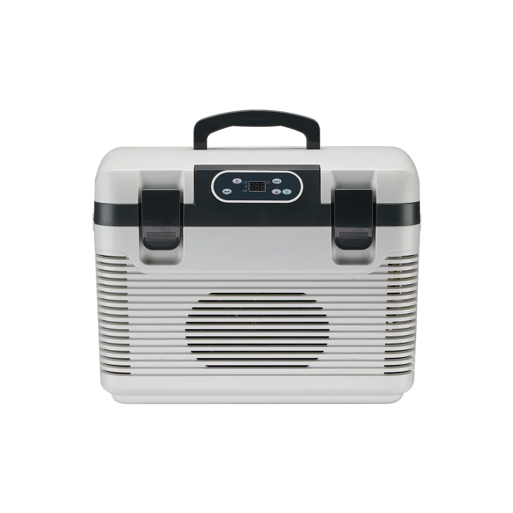 portable compressor car fridge freezer double temperature control