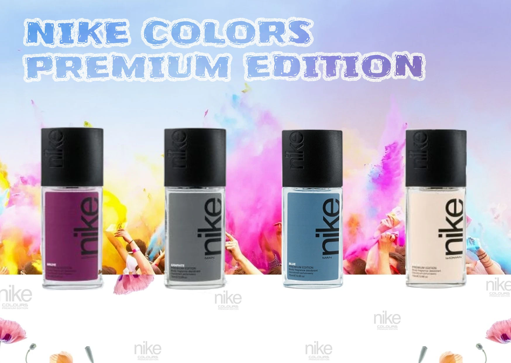  Мужской графитовый аромат для тела Nike Colors Premium