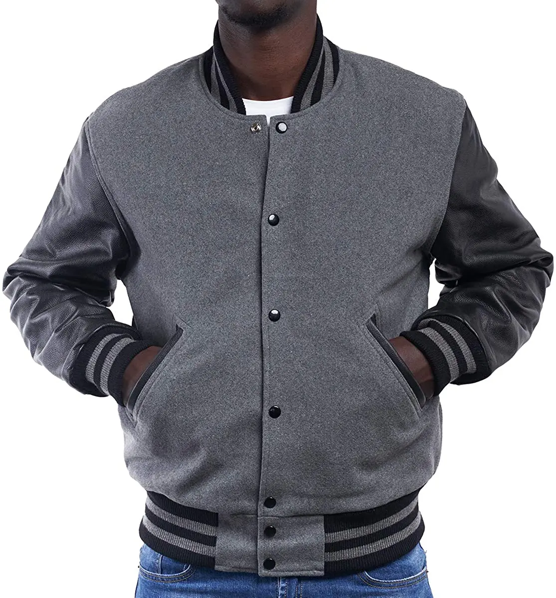 Оптовая продажа кожаные куртки varsity лучшего качества на заказ/купите свой собственный дизайн заказ