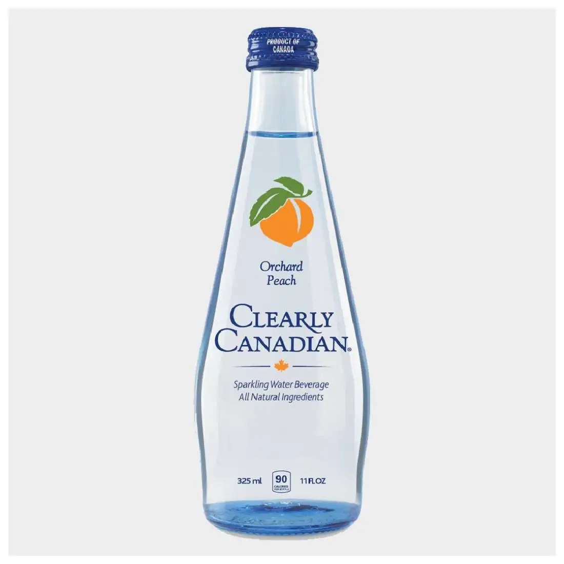 
Canadian Spring Water Clearly Canadian Originals Orchard Peach Sparkling Canadian Spring Water Only 90 Calories 