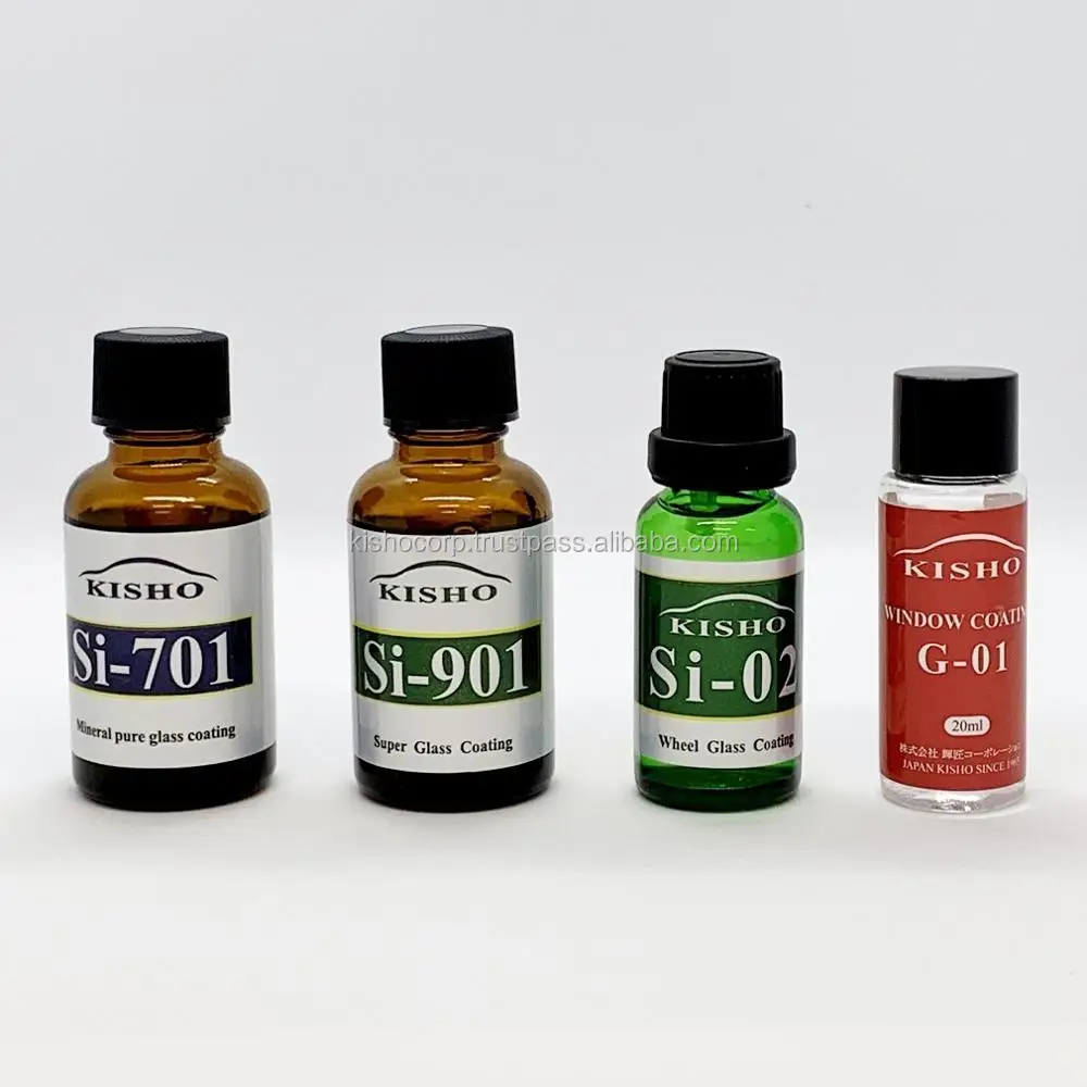 Nanotech KISHO car polish glass coating made in Japan
