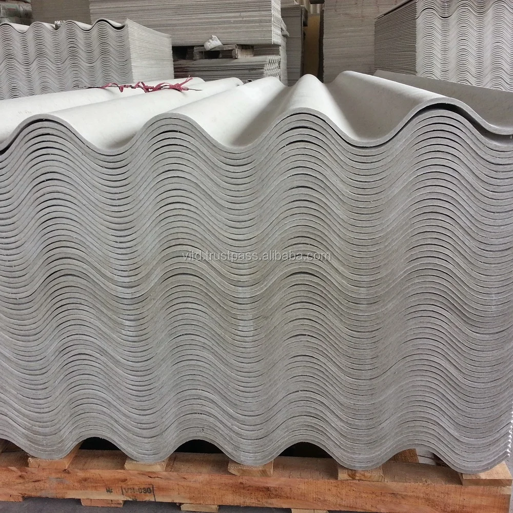 100% asbestos free fiber cement roof sheet