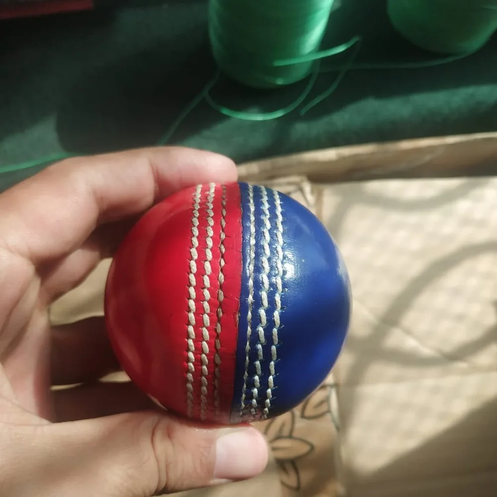 New Cricket Ball Pink Men Hand Stitched Club County Cricket Ball Grade-A Senior Official Balls Pack of 6 Weight 5.5oz