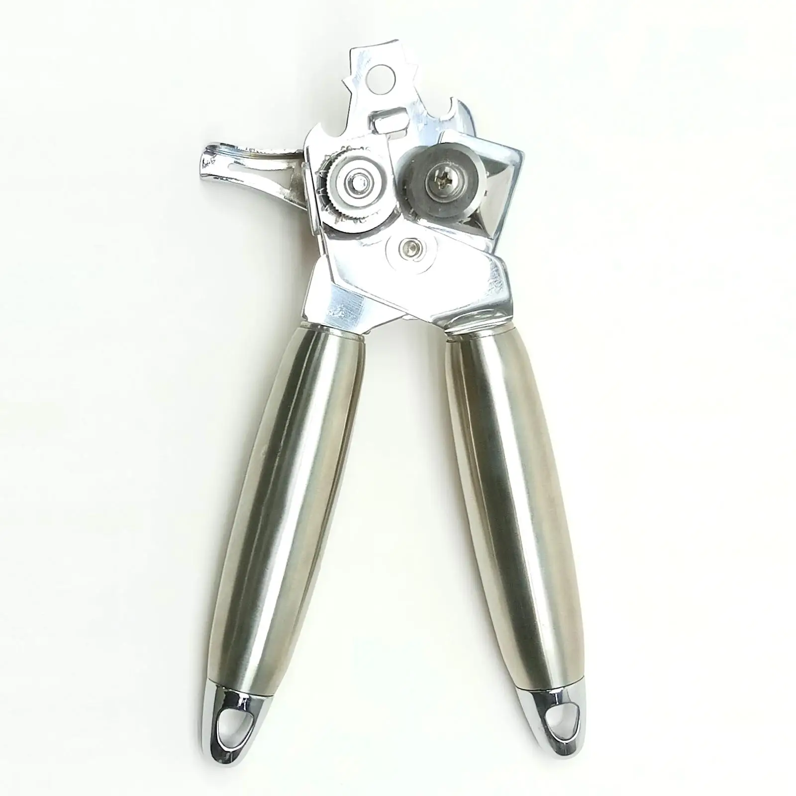 Долговечный сверхпрочный кухонный металлический устойчивый в наличии 20 см ручка корпуса из нержавеющей стали консервный нож