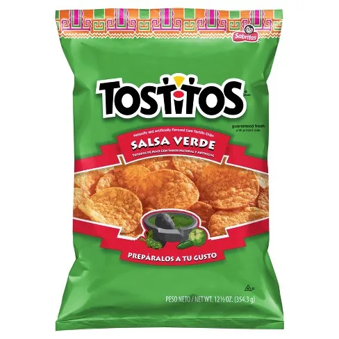 
Tortilla Chips TOSTITOS SABRITAS Salsa Verde 