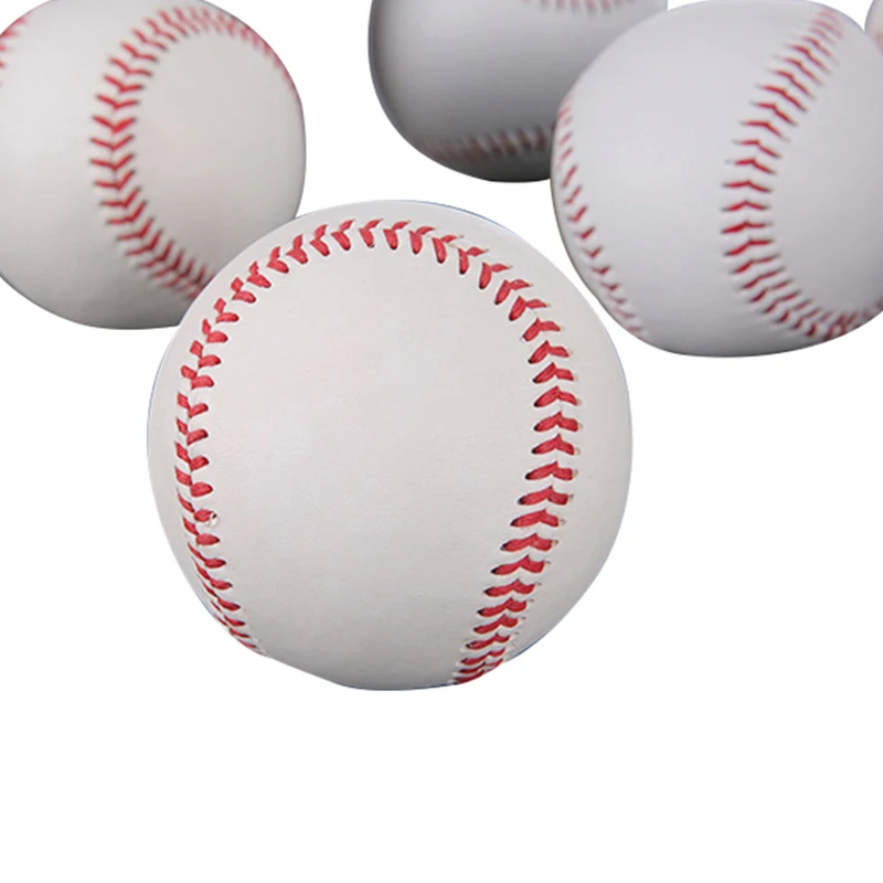 Бейсбольные мячи с логотипом на заказ недорогие прочные бейсбольные из кожи высшего качества официальной команды
