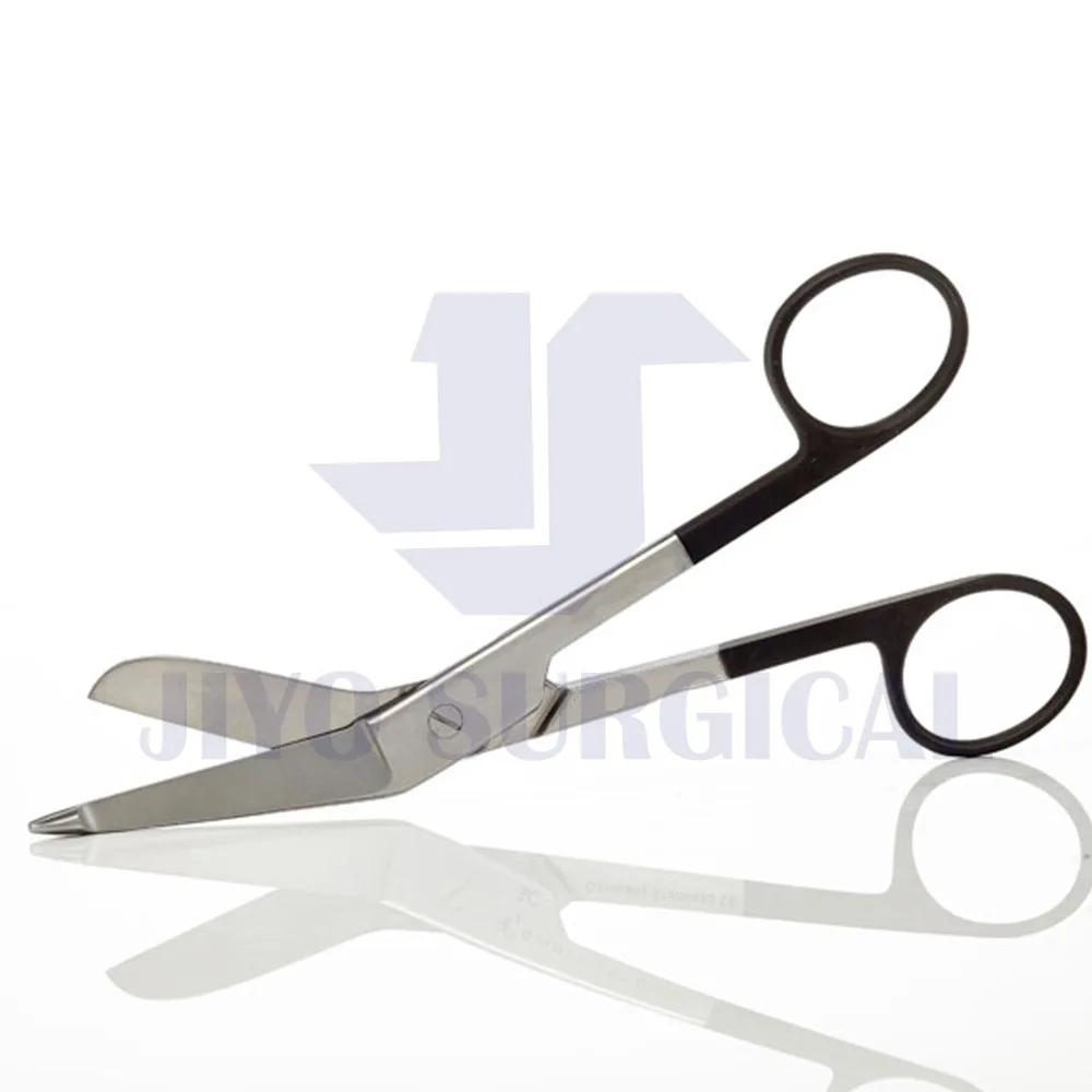 Lister Bandage Scissors Stainless Steel Curved Medical Shears Lister Trauma Bandage Scissors 14cm.
