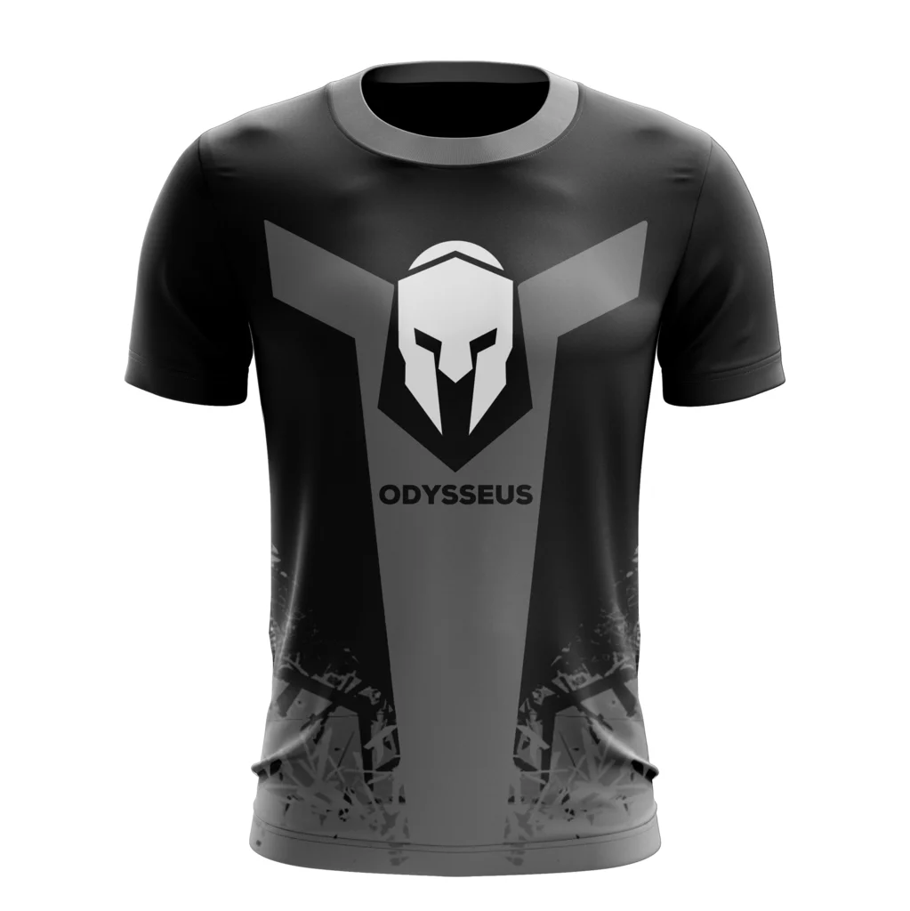 Skilled Art Printed 2021 Esports Gaming Jersey Professional Sports T Shirt Custom Sublimation