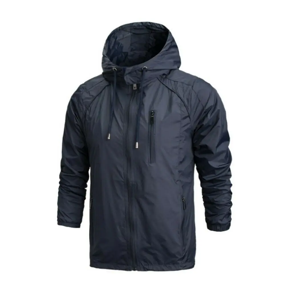 Обычная дешевая простая ветровка, пустая ветровка, куртка, Мужской пуловер, лидер продаж, Мужская ветровка на заказ, куртка