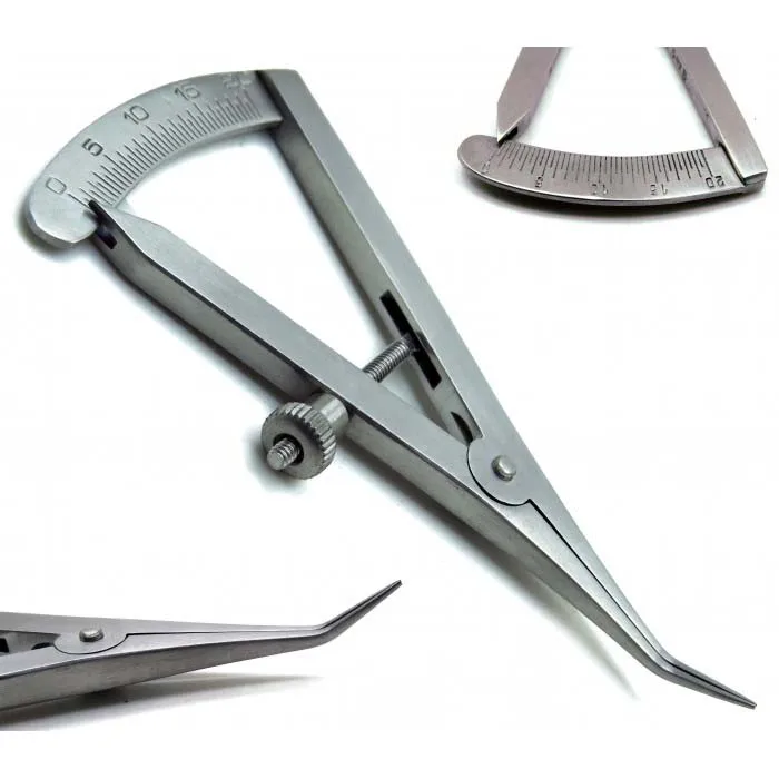 Стоматологические измерительные приборы зубной Калибр Iwanson для измерения воска металла