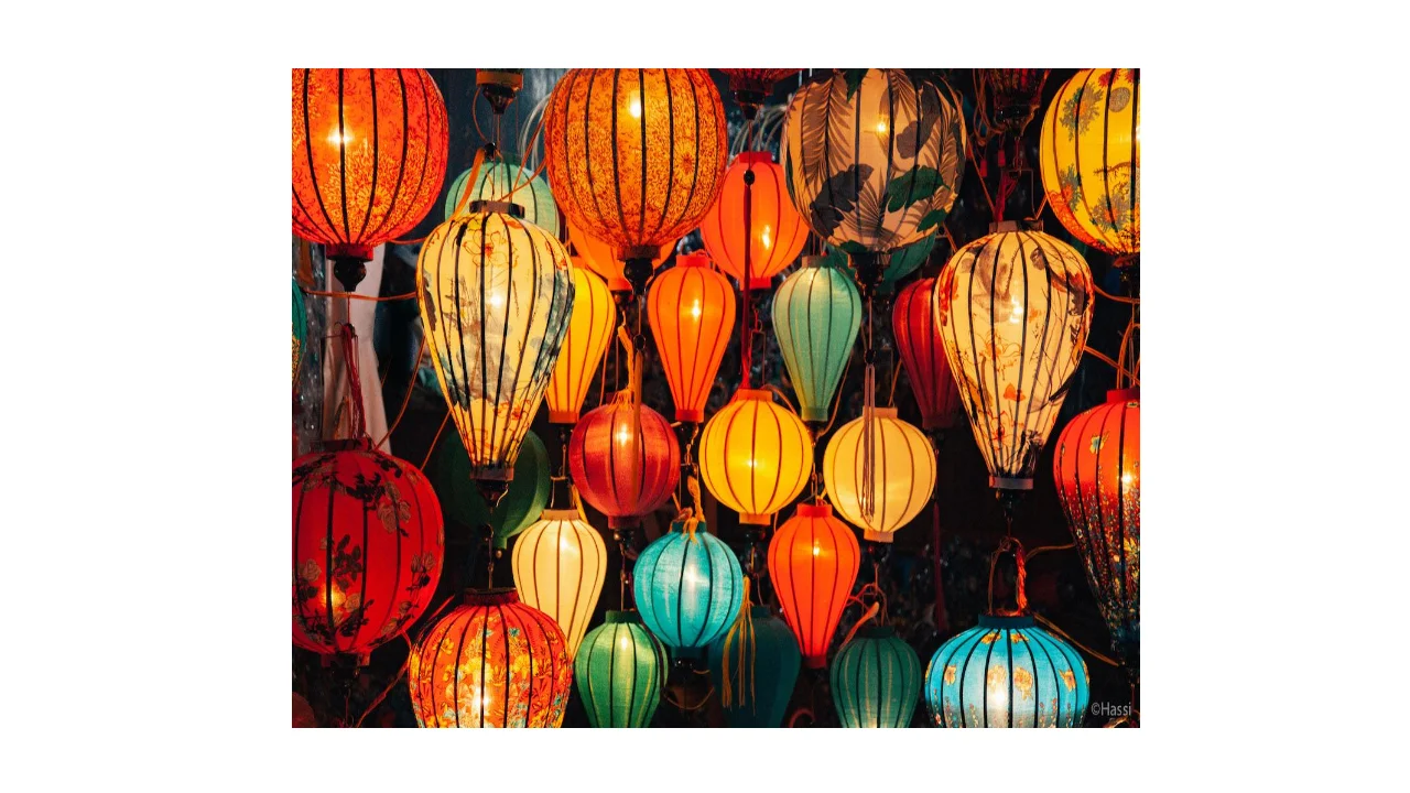 Новогодний праздник цветной Шелковый фонарь-традиционный фонарь Hoi An-подвесная декоративная лампа