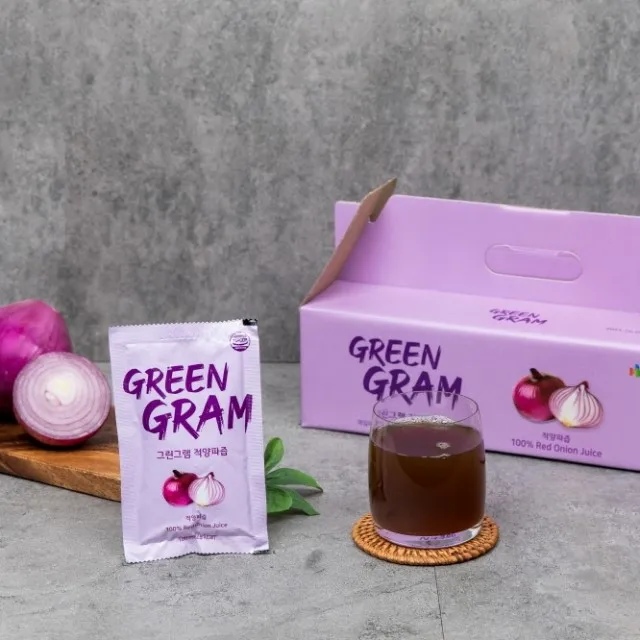 Лучший вариант здорового сока, зеленая грамма, 100% КРАСНЫЙ ЛУКОВЫЙ сок, овощной сок, Сделано в Корее
