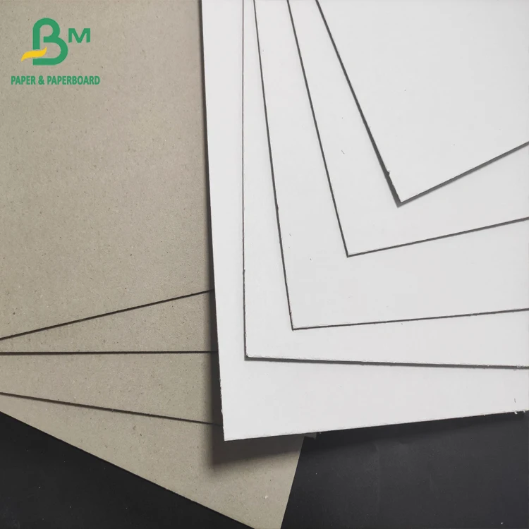 Один боковой белый картон Grey Back Paperboard 1 5 мм 2 0 толщиной для рекламной доски