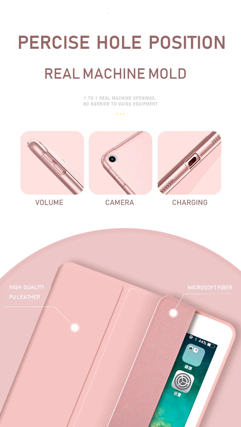 Трехслойные Чехлы для планшетов iPad 5th 6th 7th 8th 9th generation чехол Air 4 2020 Mini 5 6