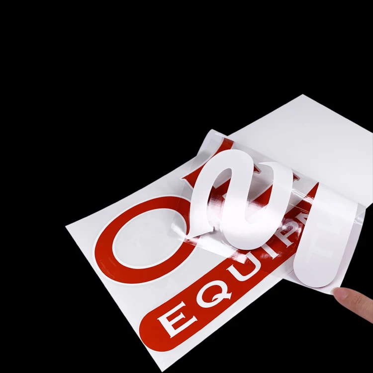 
Premium transfer label sticker custom print 